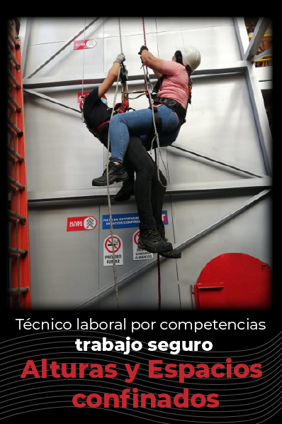 Técnico laboral por competencias en trabajo seguro en alturas y espacios confinados